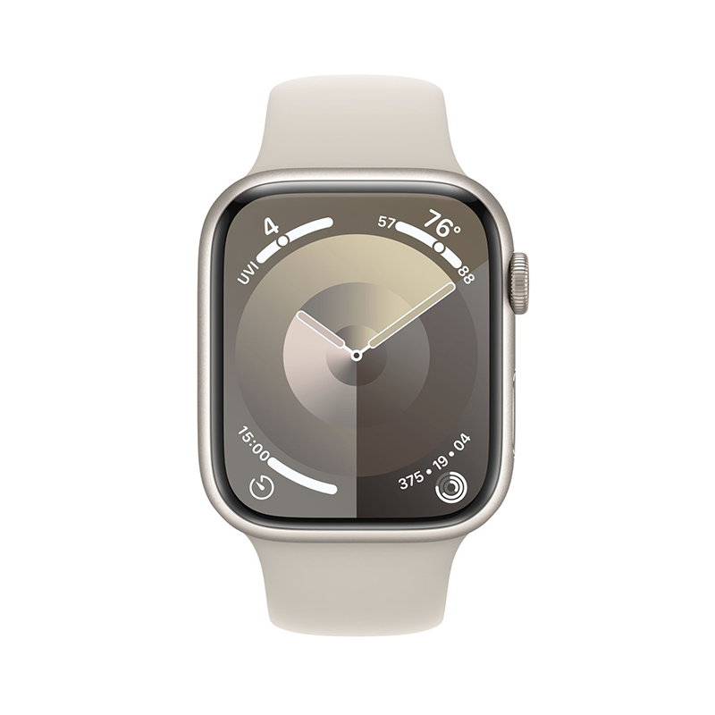 Apple Watch Series 9 GPS Cell 45mm Starlight Case w Sport Apple Watch Series 9 GPS Cell 45mm Starlight Case w Sport