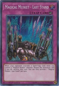 Magical Musket - Last Stand - SPWA-EN028 - Secret Rare - 1st Edition x3 - Near M