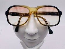 Vintage Swan Centurion Yellow Gray Translucent Pilot Sunglasses FRAMES ONLY