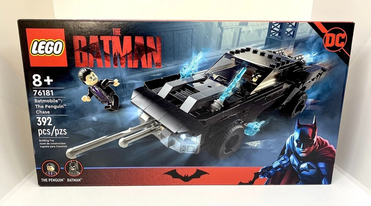 The Batman Batmobile: The Penguin Chase Lego Set 76181 DC 2022 Toy