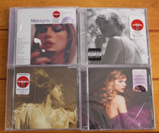 TAYLOR SWIFT CD NEW CASE DAMAGE - FEARLESS MIDNIGHTS FOLKLORE SPEAK NOW