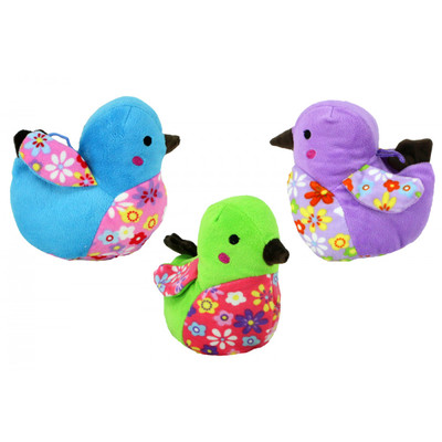 Flauschiger Piepmatz Spatz Vogel  Stofftier 16 cm Plüschtier NEU