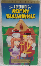 Vintage The Adventures Of Rocky And Bullwinkle Volume 6 VHS Canadian Gothic