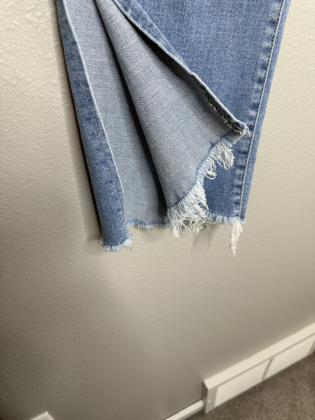 Flying Monkey High Rise Split Straight Bottom Jea… - image 4