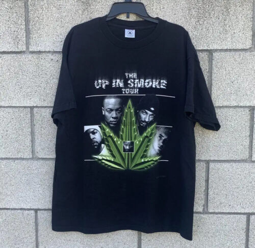 Vintage The Up In Smoke Tour Rap Hip-Hop Promo T-Shirt Tee - Bild 1 von 2