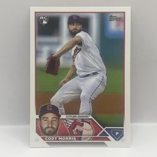 2023 Topps Series 2 Baseball Cody Morris Base RC #507 Cleveland Guardians