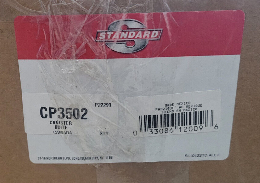 Fuel Vapor Storage Canister Standard Motor Products CP3502 ^ eBay
