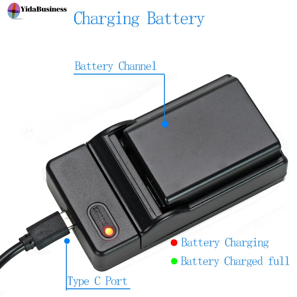 2x Batería + Cargador USB para Nikon D3100 D3200 D3300 D3400 D3500 Digital SLR Foto 2 de 4