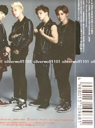 BTS Danger Japanese Ver. First Limited Edition Type B CD+