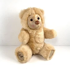 Vintage Robert Raikes Nursery Miniatures Ben Bear Brown Jointed Stuffed Animal