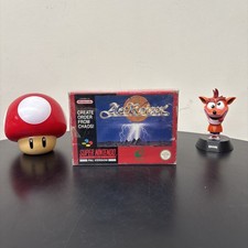 Actraiser SNES super nintendo Complete Collectible UK PAL