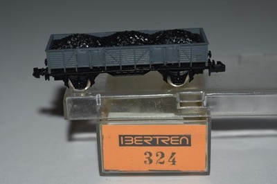N Scale Berten 324 Unlettered Wagon Gondola with Load C57231