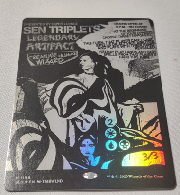 MTG Secret Lair Sen Triplets #1198 -SLD Legendary Flyers NM