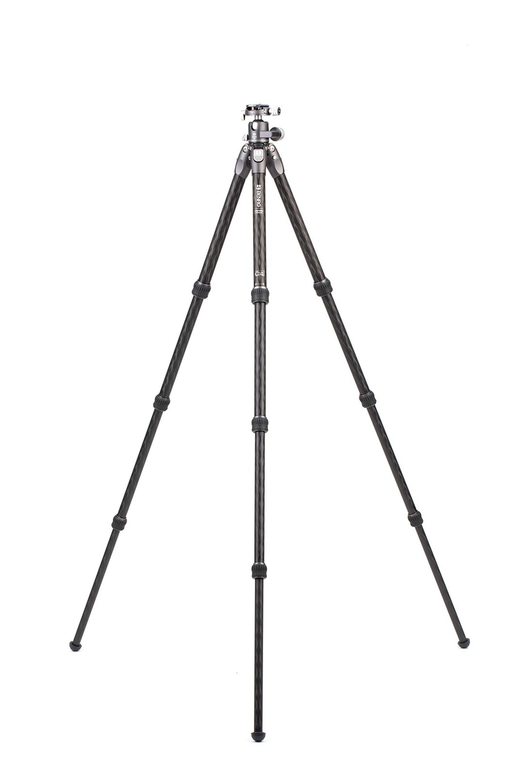 Benro TTOR24CGX30 Tortoise Series TTOR24C Columnless #2 Carbon Fibre Tripod and GX30 head 4 sections head - Image 7