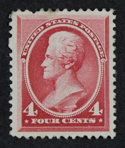 CKStamps: US Stamps Collection Scott#215 4c Jackson Mint H OG