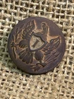 Dug Civil War Eagle Infantry I Overcoat Button Recovered From Utoy Creek Ga.