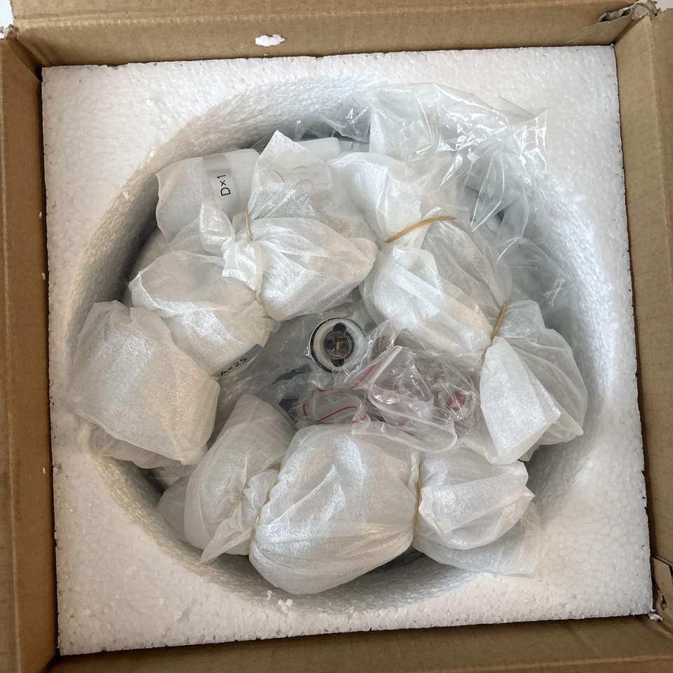 Hile Lighting Modern Chandelier Crystal Ball Fixture Pendant Ceiling - L@@K NEW - Image 3 of 4