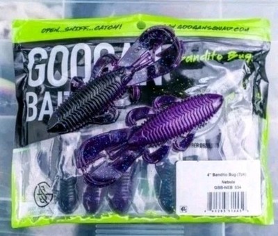 Googan Baits Nebula Limited Edition Bandito Bug  4'' 7PK Fishing Plastics NIP 