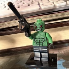 NEW DC Batman Killer Croc Custom Lego Minifigure 7780 The Batboat