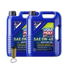 10L Liqui Moly Synthoil Energy A40 0W-40 Mann Engine Oil Change Kit for W463