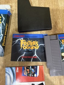 Fester's Quest Nintendo NES  Complete In Box w/Manual & Game Sleeve