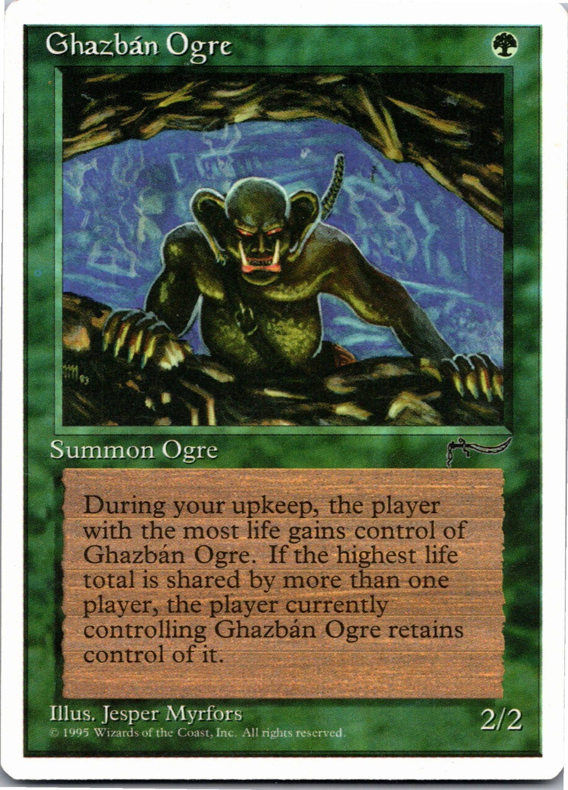Ghazban Ogre - C - MTG: Chronicles (CHR - ) 1995 [LP]