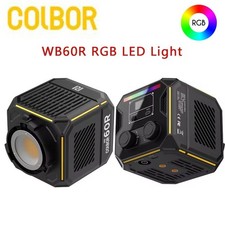 COLBOR WB60R 60W RGB Full Color Led Video COB Light Pocket Fill Light 2700-6500K