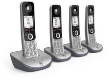 BT Advanced Z  Cordless Phone Set Answering Machine & 100% call blocking - Quad