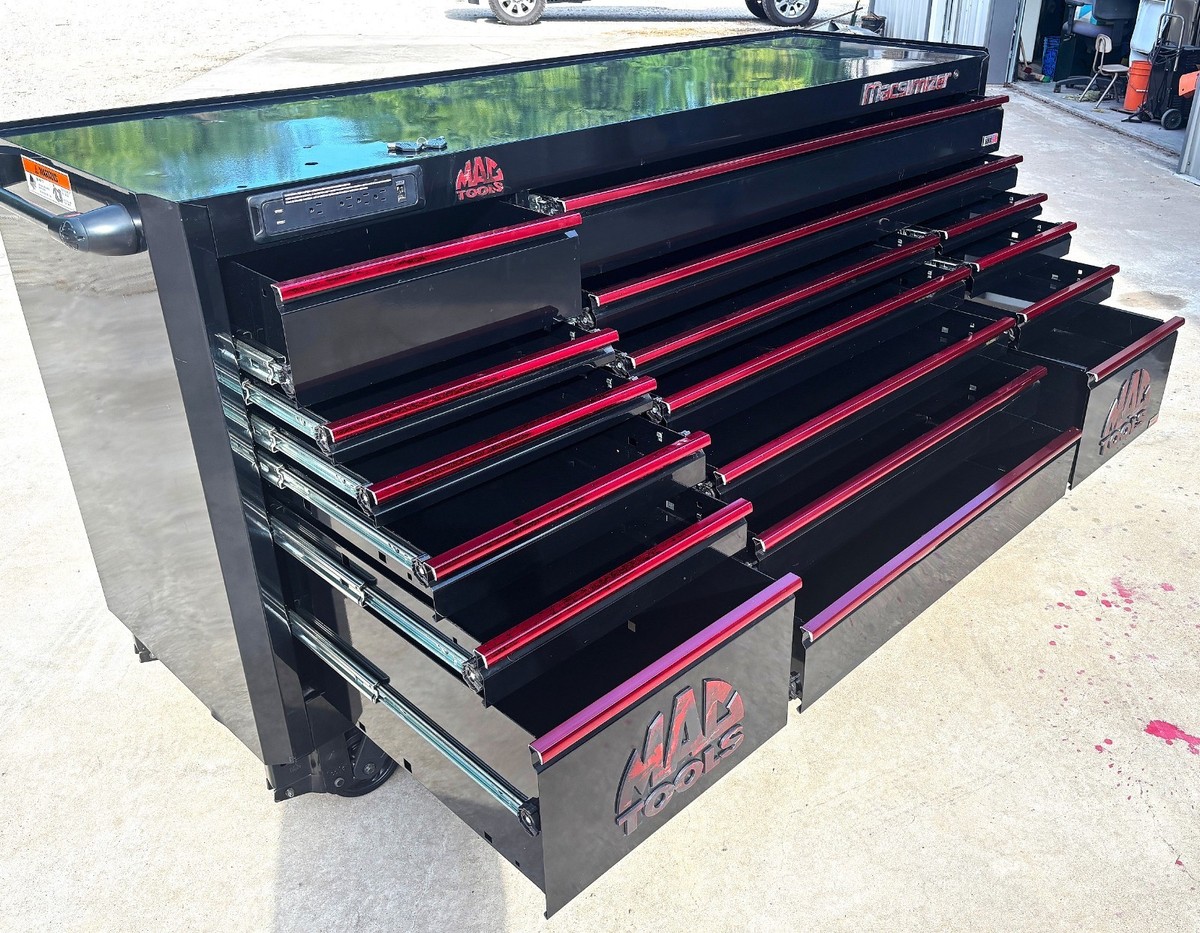 Macsimizer M8827 Triple-Bay Mac Tools Workstation w/ PowerTech