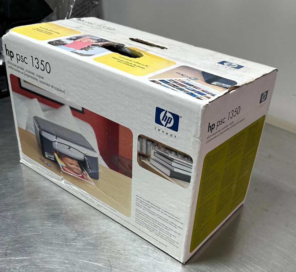 NEW HP PSC 1350 ALL IN ONE PRINTER SCANNER COPIER MACHINE 1350 - Image 4 of 4