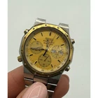 Vintage 1983 Seiko Quartz Chronograph Sport 100 7A38-702H Gold -  For Service