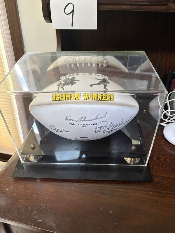 Heisman Winners - Signed Football, Special Edition #4916/5000 baden collector