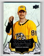2023-24 Upper Deck Black Diamond Exquisite Collection Rookie Draft Day Yaroslav