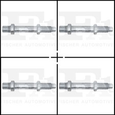 4x ORIGINAL® Fa1 Schraube, Abgasanlage für Ford RANGER Mazda 2 6 Kombi CX-7 6
