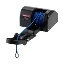 35 lbs Electric Anchor Winch, 12V Boat Anchor Winch-Marine Saltwater Anchor W...