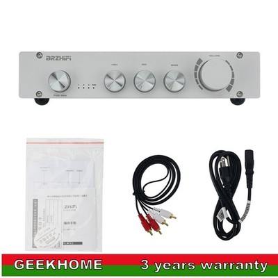 BRZHIFI L1 Frosted Pure Class A 2.0/2.1 Channel HiFi Audio Power Amplifier gh23