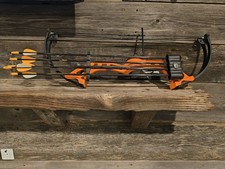 Bear Brave Youth Bow Orange and Black