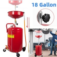 Waste Oil Drainer 80L Portable Waste Oil Garage Extractor Drain Drainer Tank UK