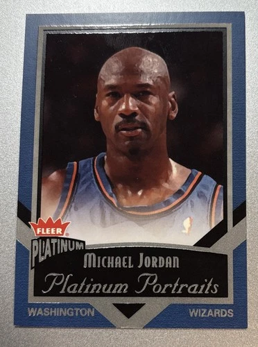 2002-03 Fleer Platinum - Platinum Portraits Michael Jordan #15 PP