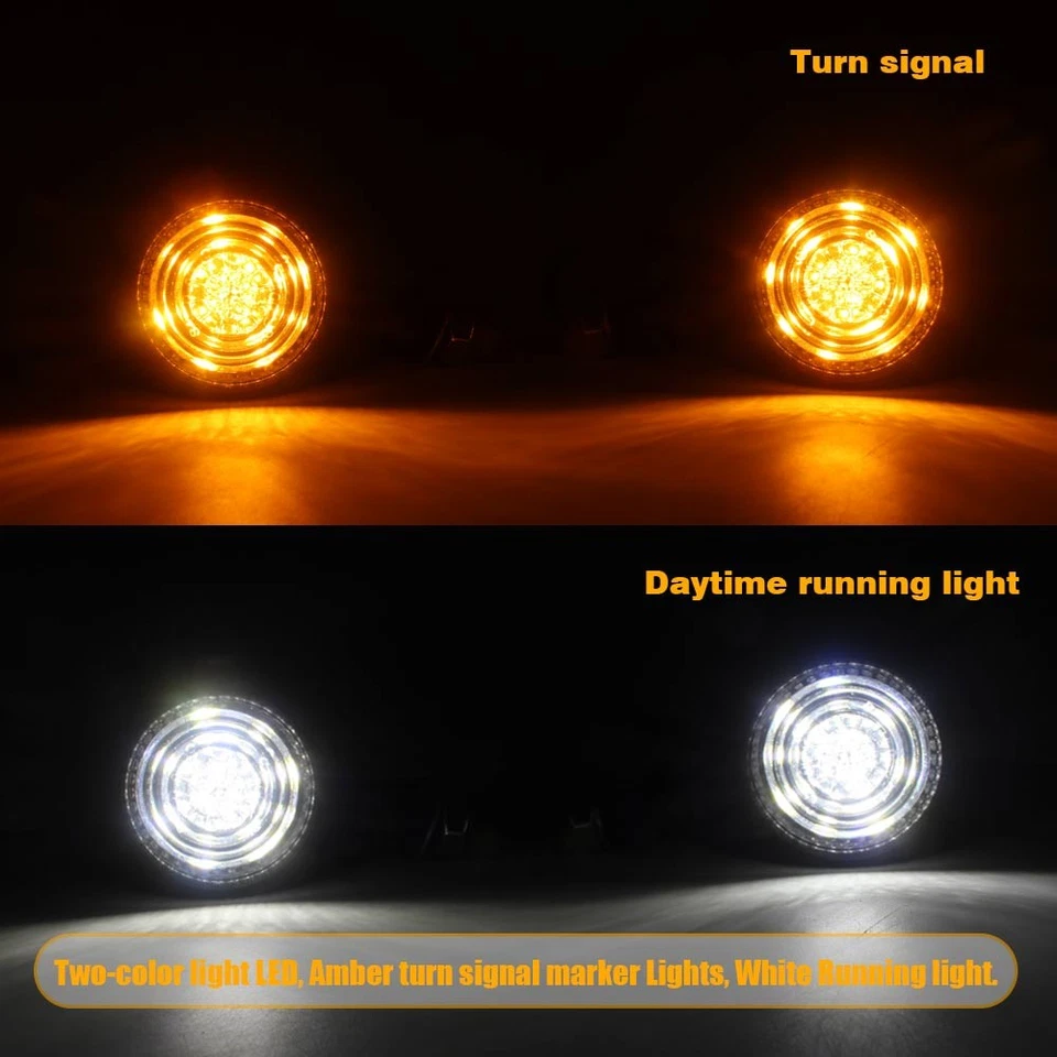 Luces traseras LED de bala para motocicleta para Honda Yamaha Foto 4 de 4