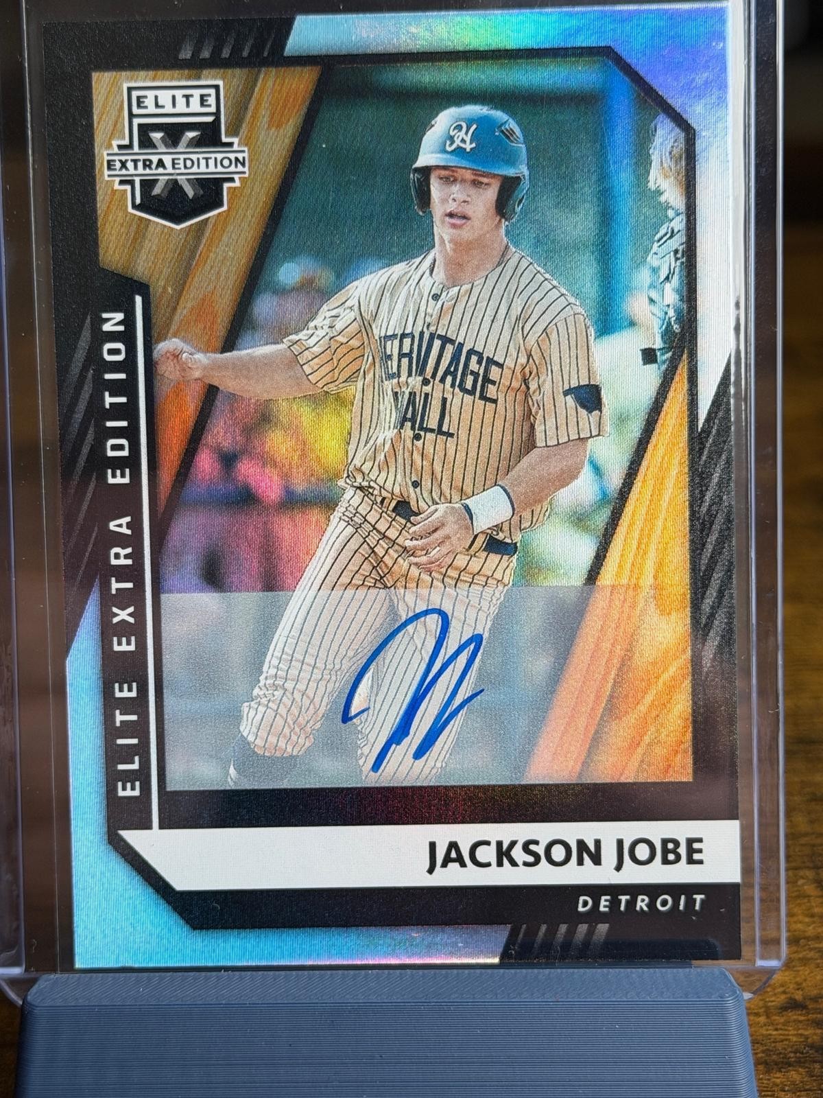 2021 Panini Elite Extra Edition #3 Jackson Jobe Prime Numbers A Signatures #/190