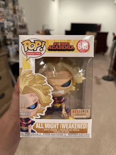 Funko Pop!  My Hero Academia All Might (Weakened) Box Lunch/Glow Exclusive #648