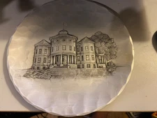 Vintage Slippery Rock University Metal Decor Plate East West Gym