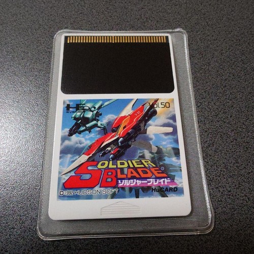 PC Engine Soldier Blade  Shooting Game  HUDSON 1992 Retro Game HuCARD Only Used