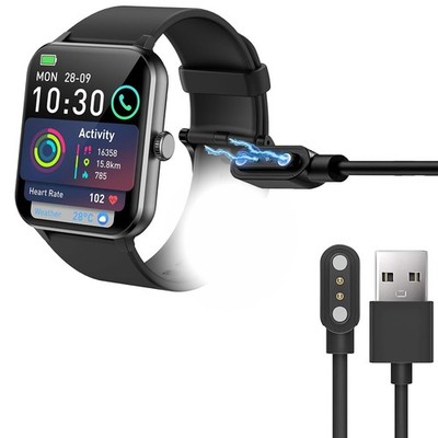 2 Pin Smart Watch Ladekabel 3mm USB Power Charger Notfallschutzkabel für R50/W60
