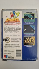 NES Digger T.Rock The Legend Of The Lost City NINTENDO inc Cardboard Case PAL