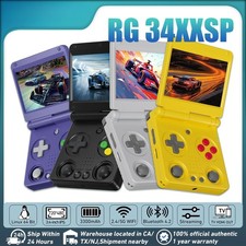 Retro Handheld Game Console Linux 64 Bit 3.4in IPS Screen 720 480 Gaming Player