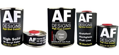 FÜR Viper QS4 Bright Platinum Metallic Autolack Grundierung Klarlack 3,7L Set