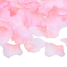 2000Pcs Artificial Rose Petals Silk Flower Decoration Gradient Pink