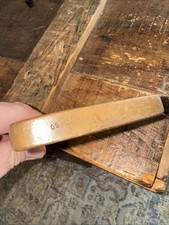 Acushnet Bullseye OS 4S Putter 34 RH Brass Leather Grip